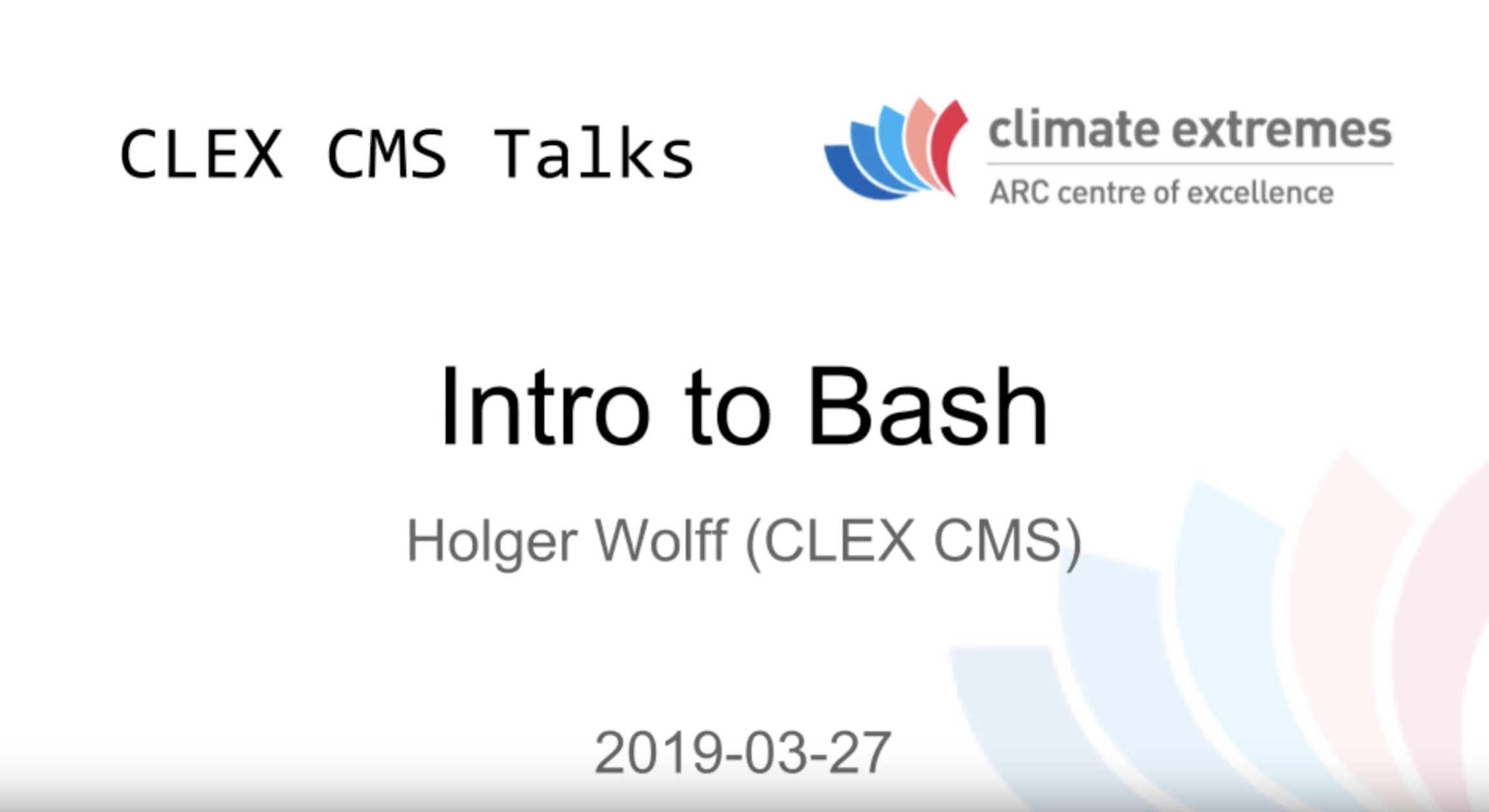 CMS talk: Introduction to Bash – Part 3