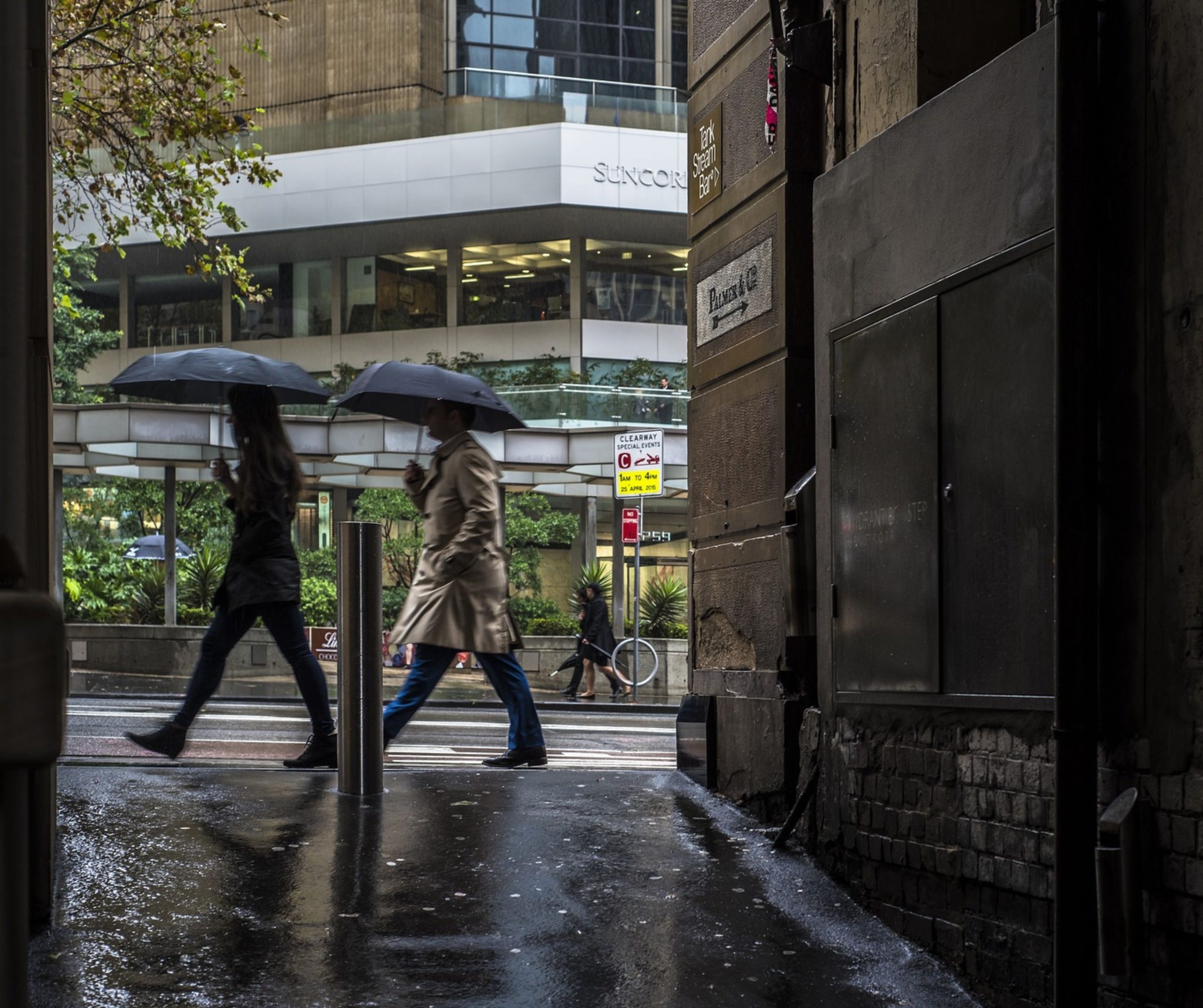 Rapid Rain Bursts in Sydney