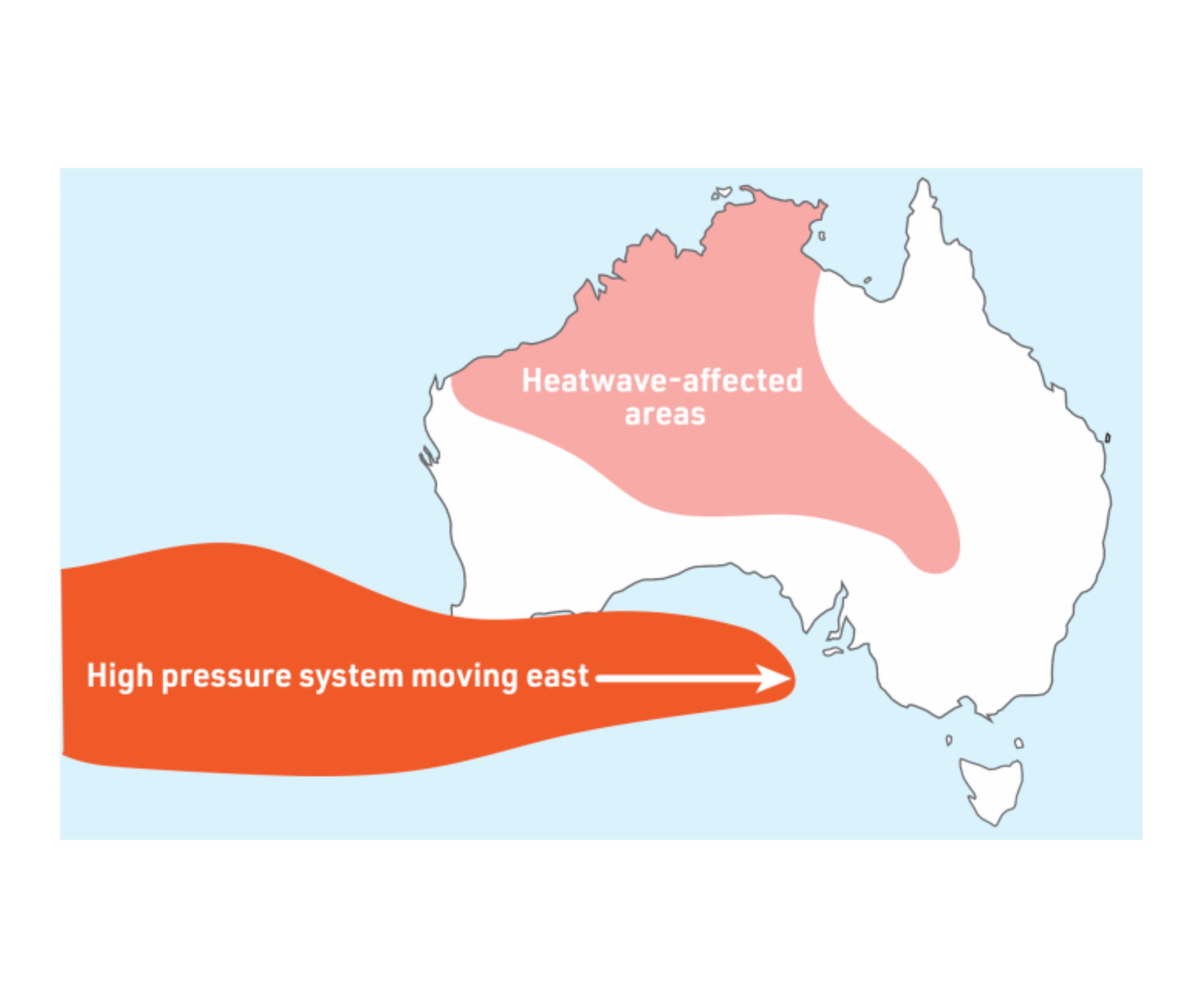 Heatwaves in Western Australia, Summer 2021 – 2022