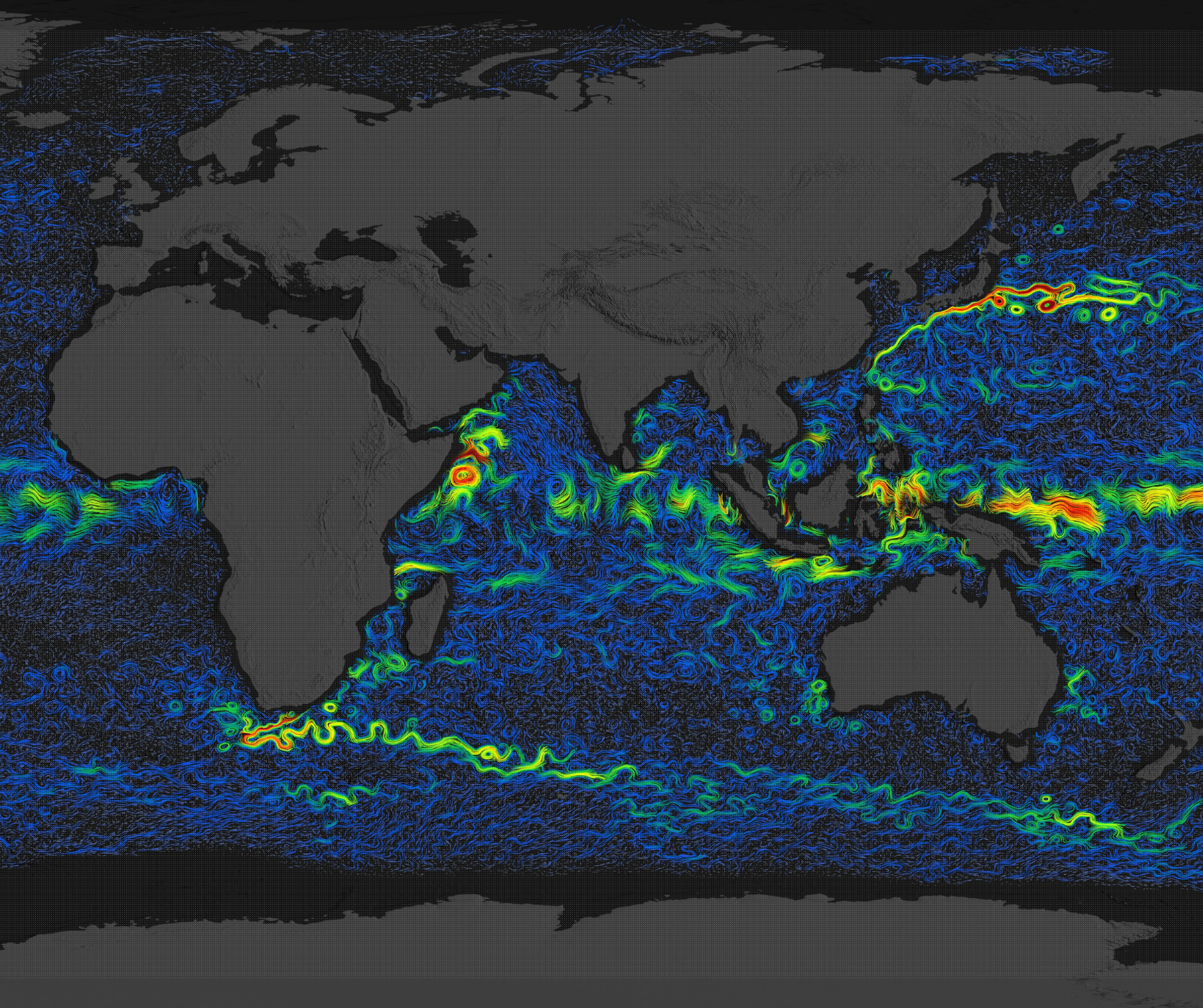 Shifting ocean currents are pushing more and more heat into the Southern Hemisphere’s cooler waters